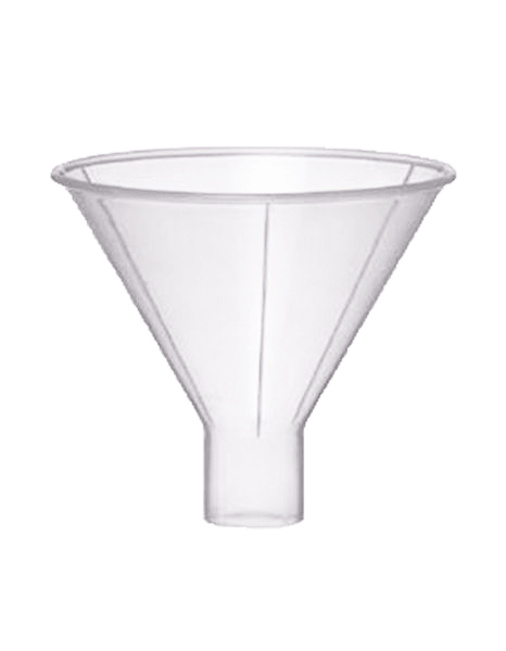 Воронка для порошков 100 мм, п/п, Kartell (стебель d=25 мм, L=24,8 мм)