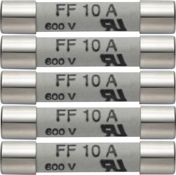 Комплект плавких предохранителей 10A/600V Testo 0590 0005