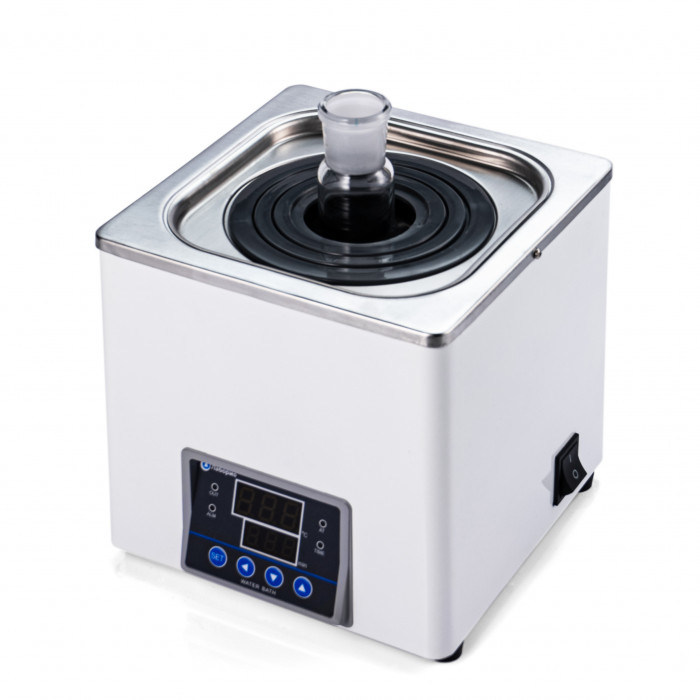 Баня водяная 3 л, рабочая камера 160х160х30 мм, мощность 300 W, нагрев 100°C, Лаборио WB100-1C