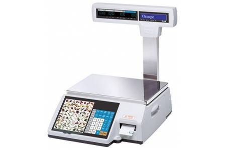 Весы с печатью этикеток - для торговли  - CAS CL-5000J-30IP