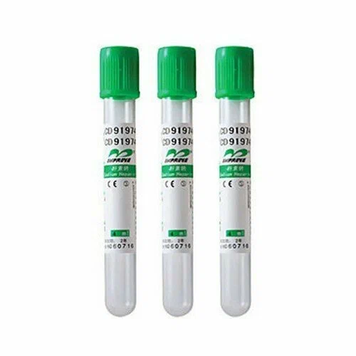 Вакуумные пробирки с гепарином лития Improvacuter 5 мл 13×100 мм для плазмы